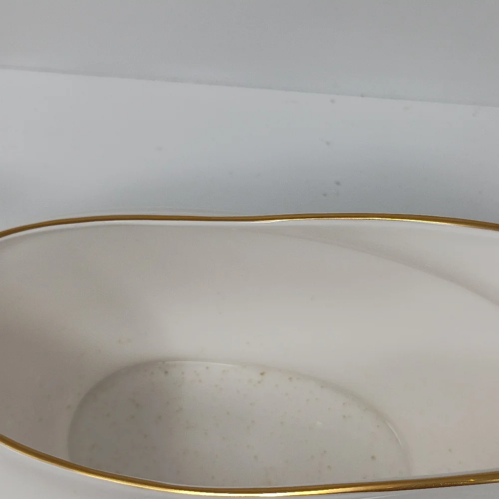 Lenox Royal Kelly White and Blue Hravy Boat Serveware